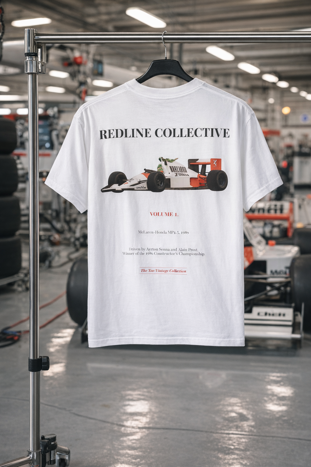 McLaren-Honda MP4/5 Vintage Formula One Race Tee